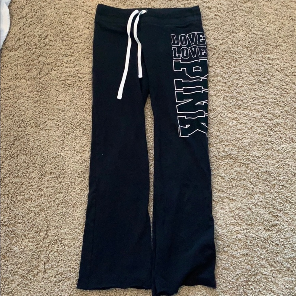 Black pink sweats